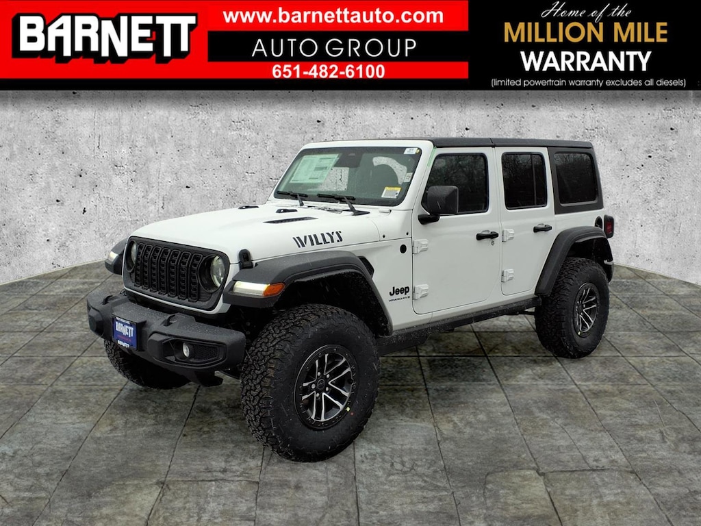 New 2026 Jeep Wrangler 4-DOOR WILLYS Sport Utility