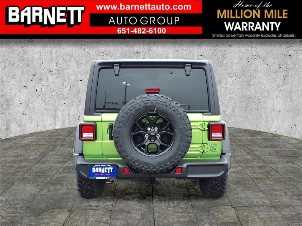 New 2026 Jeep Wrangler 4-DOOR WILLYS Sport Utility