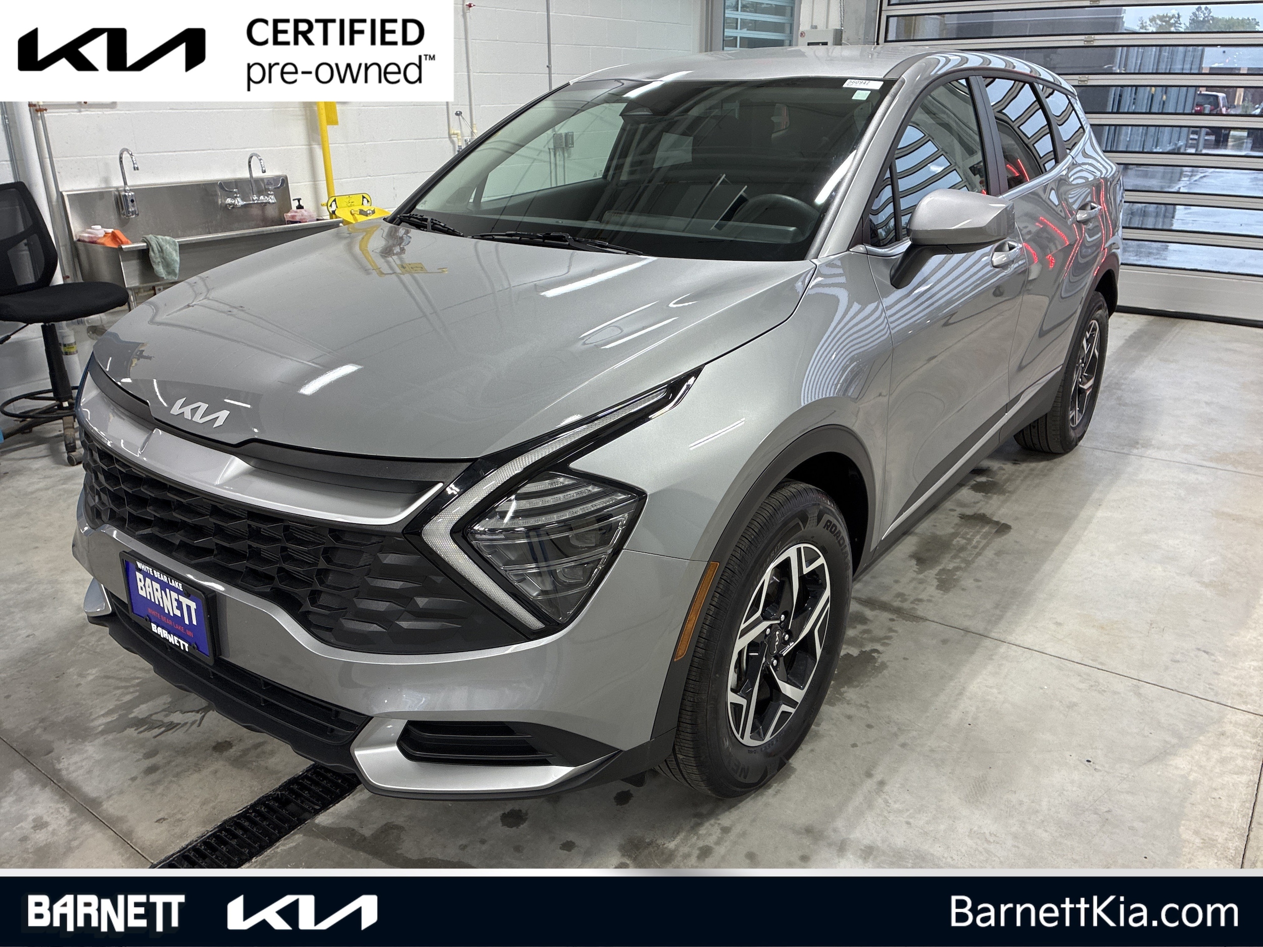 Certified 2025 Kia Sportage LX with VIN KNDPUCDF0S7331822 for sale in White Bear Lake, Minnesota