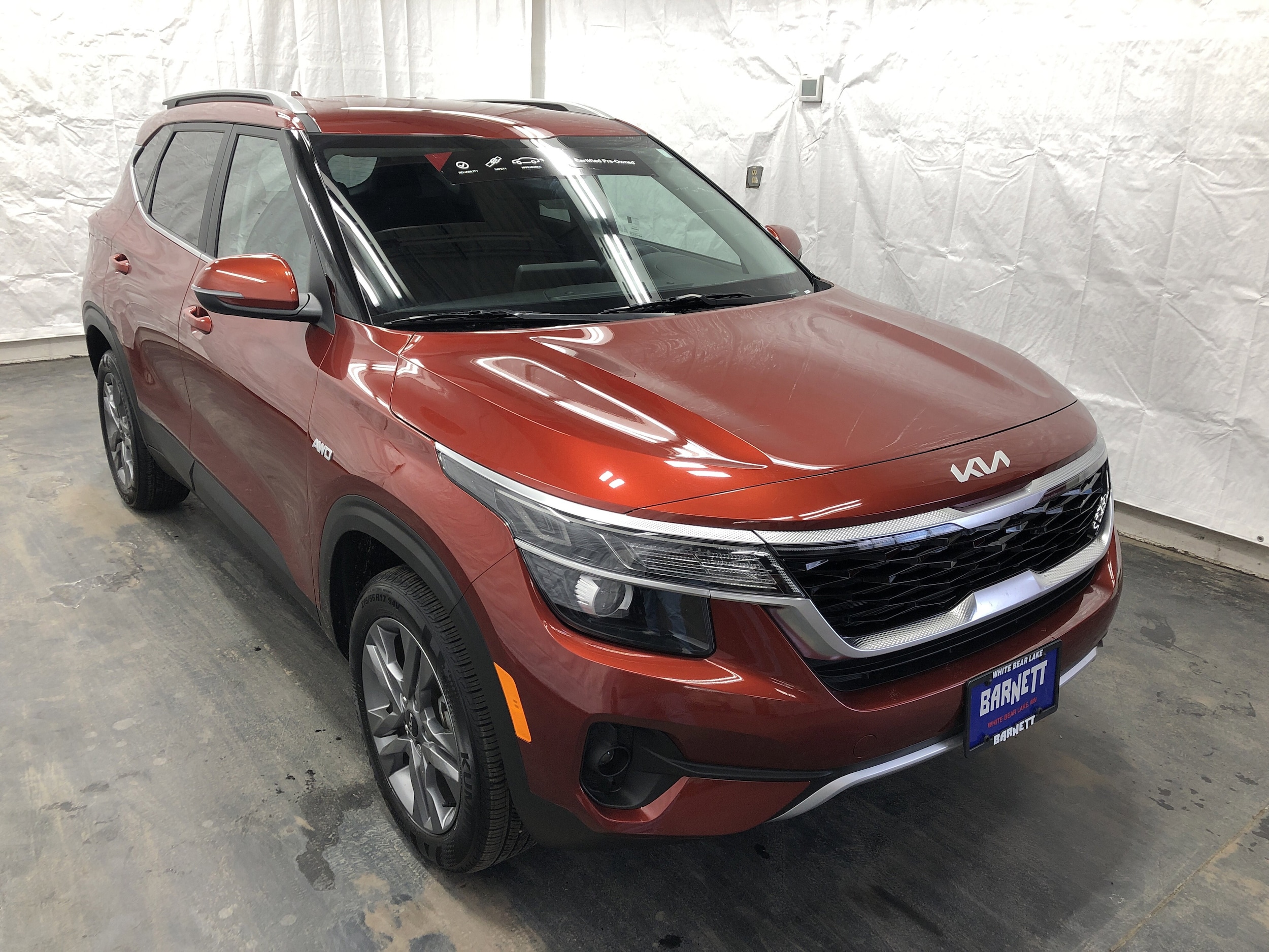 Certified 2023 Kia Seltos S with VIN KNDEUCAAXP7440554 for sale in Saint Paul, Minnesota