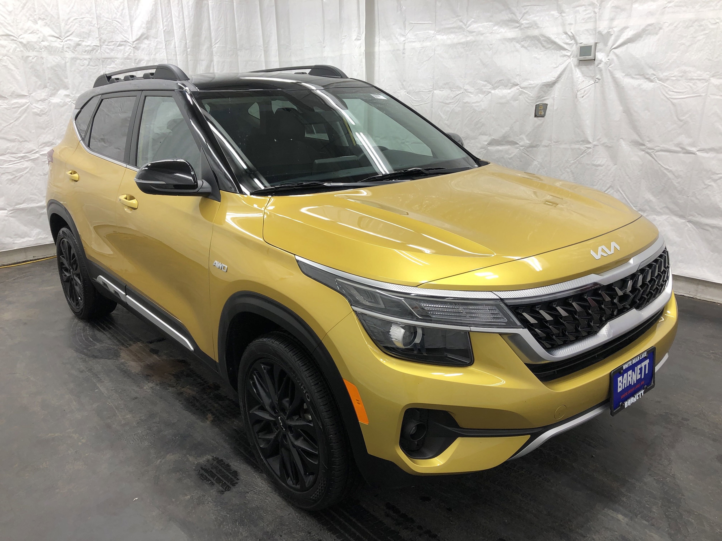 Used 2023 Kia Seltos Nightfall with VIN KNDEUCA23P7349957 for sale in White Bear Lake, Minnesota