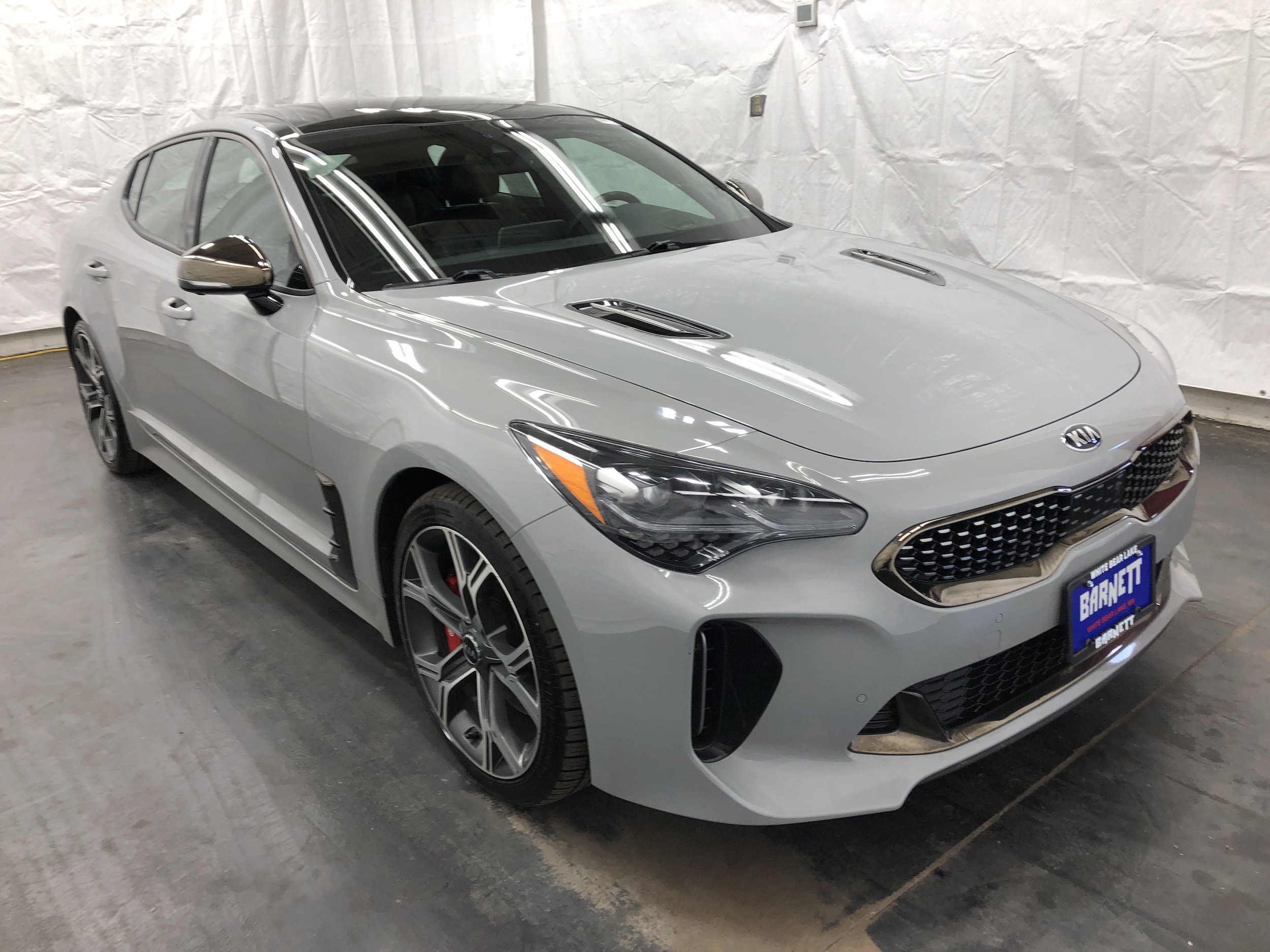 Used 2021 Kia Stinger GT2 with VIN KNAE55LC7M6087972 for sale in White Bear Lake, Minnesota