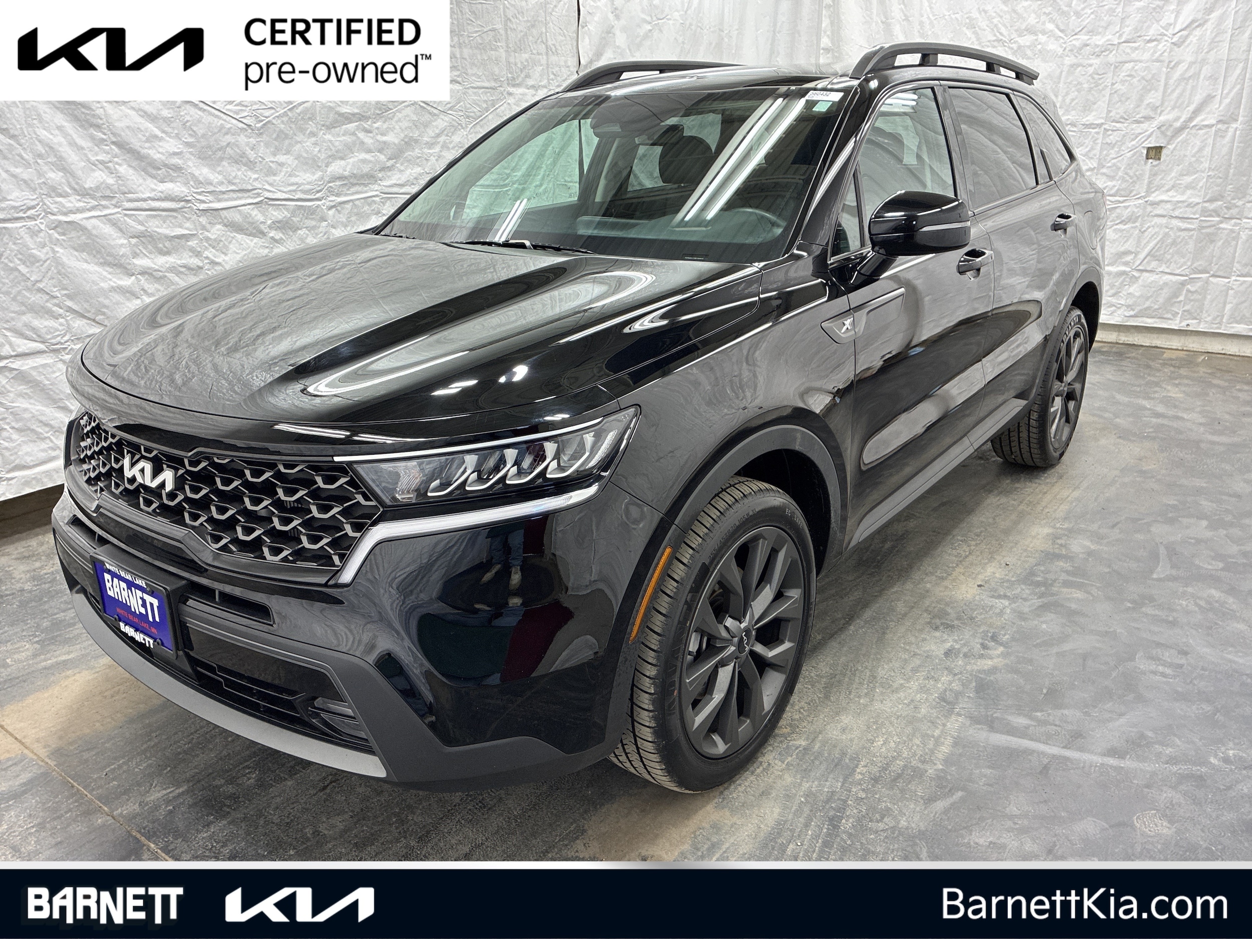Certified 2023 Kia Sorento X-Line EX with VIN 5XYRHDLF7PG189838 for sale in White Bear Lake, Minnesota