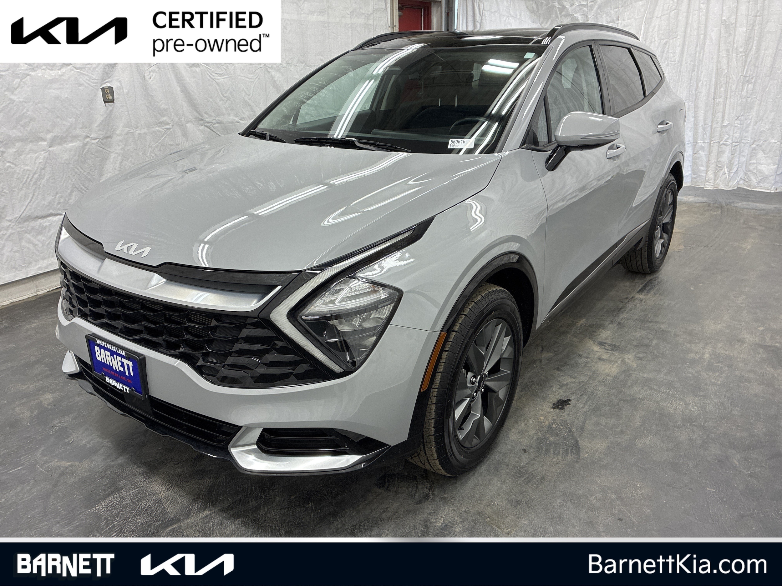 Certified 2023 Kia Sportage SX with VIN 5XYK4CAF7PG131996 for sale in White Bear Lake, Minnesota