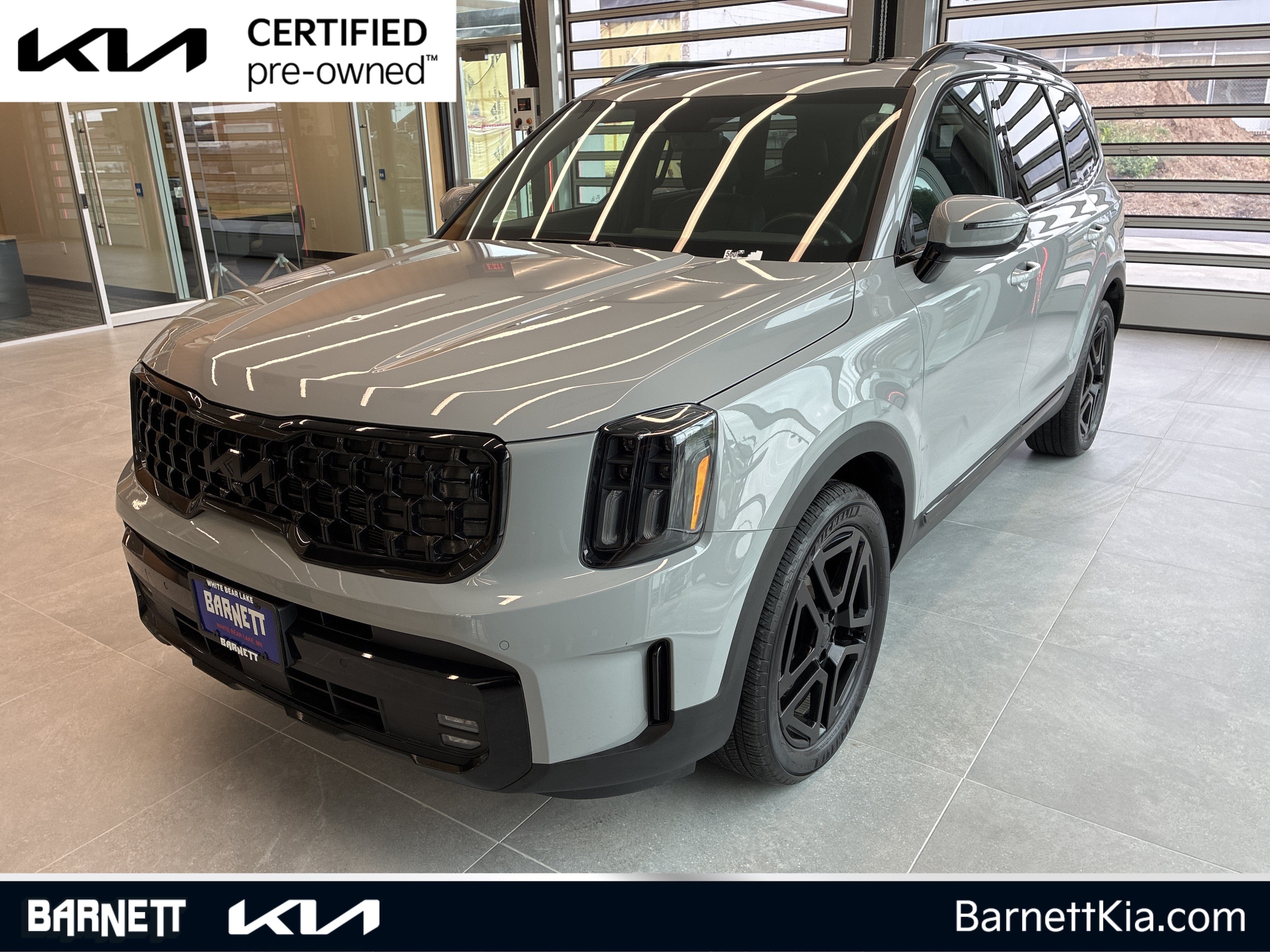 Certified 2025 Kia Telluride SX X-Line with VIN 5XYP5DGC7SG660217 for sale in White Bear Lake, Minnesota