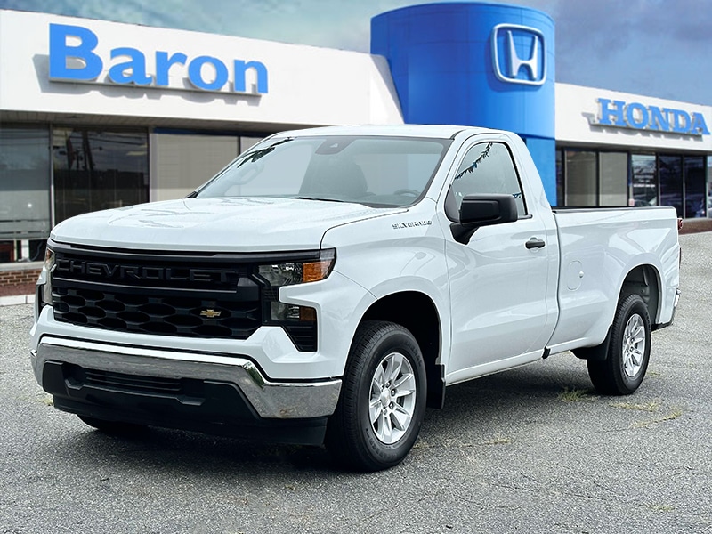 Used 2023 Chevrolet Silverado 1500 Work Truck with VIN 3GCNAAED3PG346828 for sale in Patchogue, NY