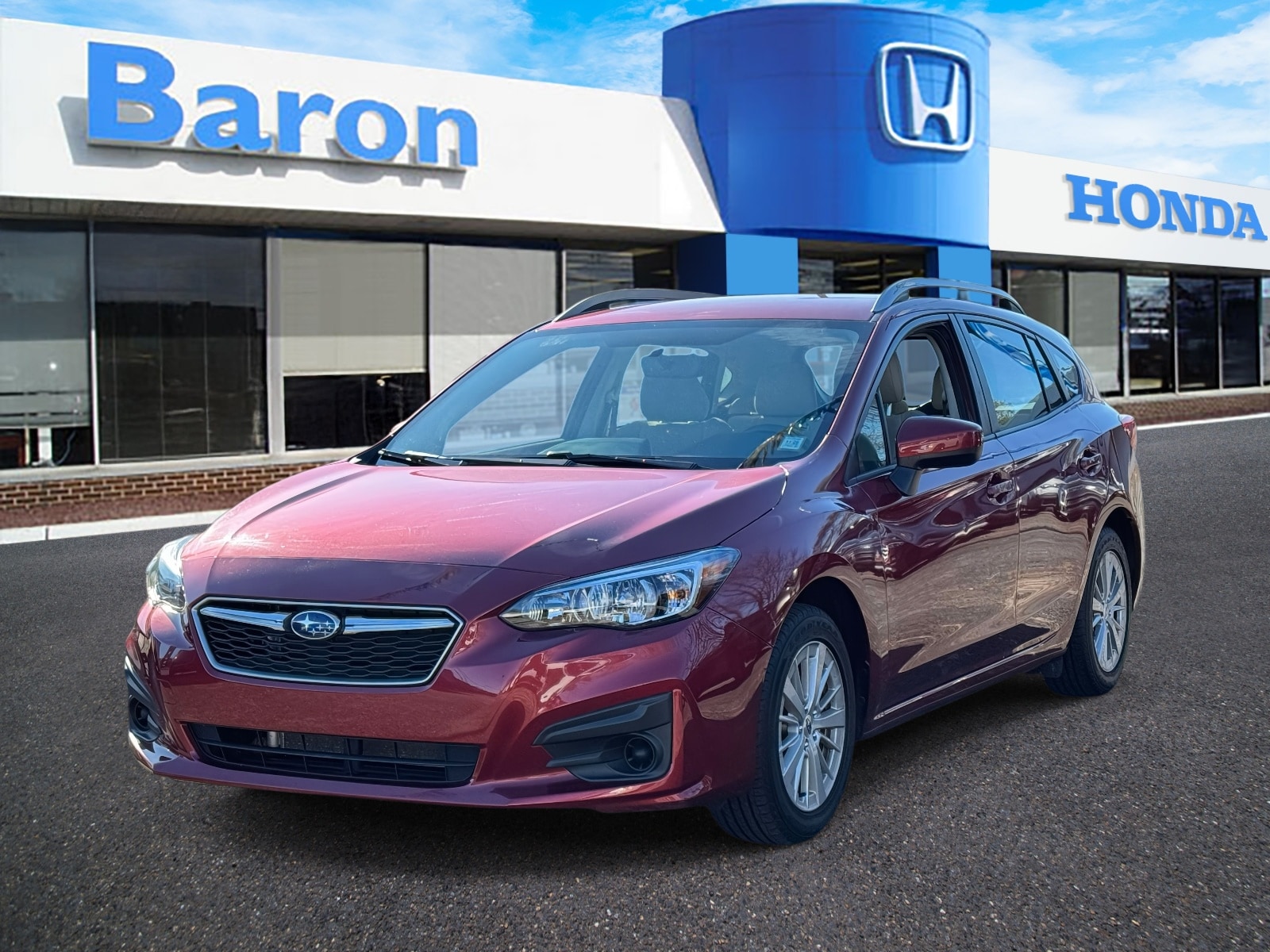 Used 2018 Subaru Impreza Premium with VIN 4S3GTAB63J3738923 for sale in Patchogue, NY