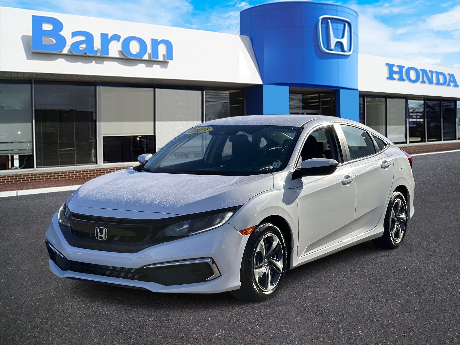 Used 2019 Honda Civic LX with VIN 2HGFC2F66KH546469 for sale in Patchogue, NY