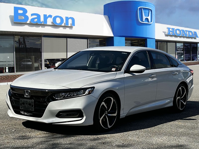 Used 2018 Honda Accord Sport with VIN 1HGCV1F38JA244272 for sale in Patchogue, NY