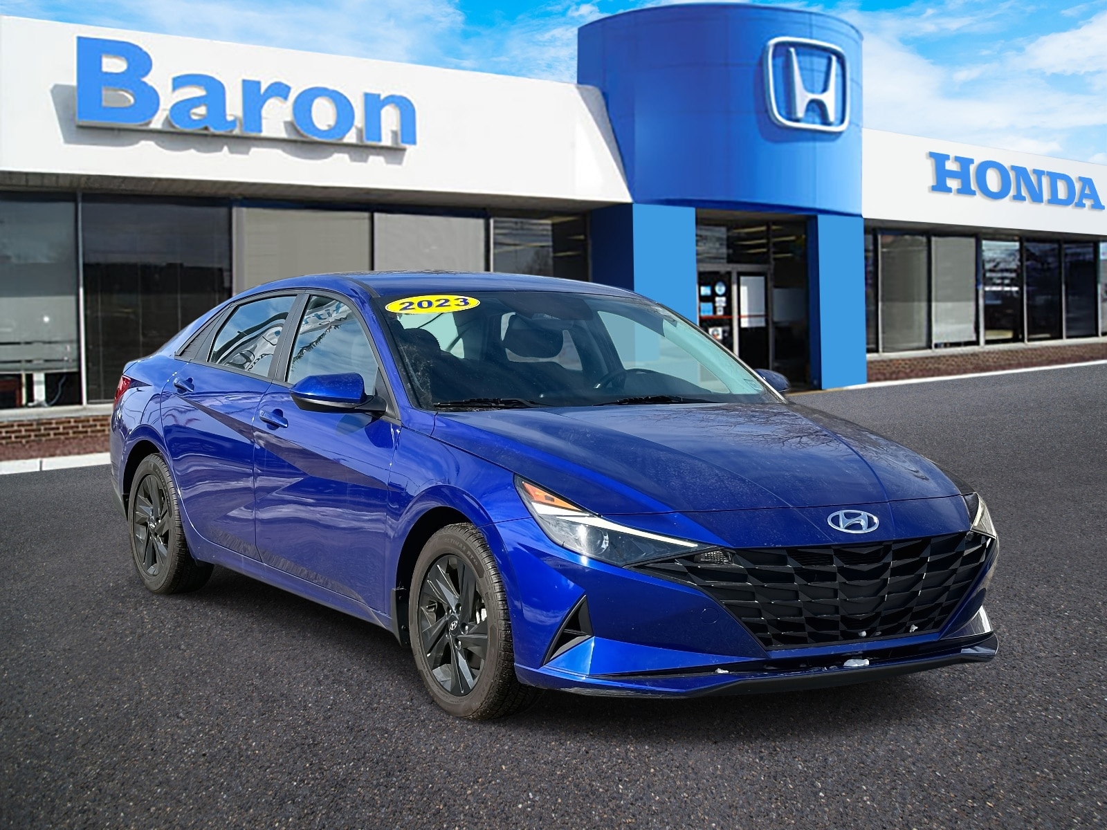 2023 Hyundai Elantra Blue