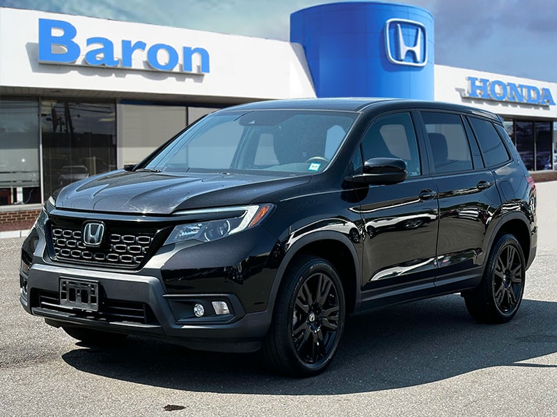 Used 2021 Honda Passport Sport with VIN 5FNYF8H22MB026077 for sale in Patchogue, NY