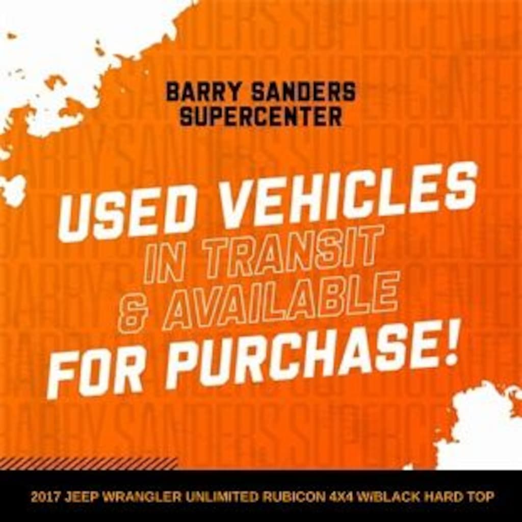 Used 2017 Jeep Wrangler JK Unlimited Rubicon 4x4 SUV