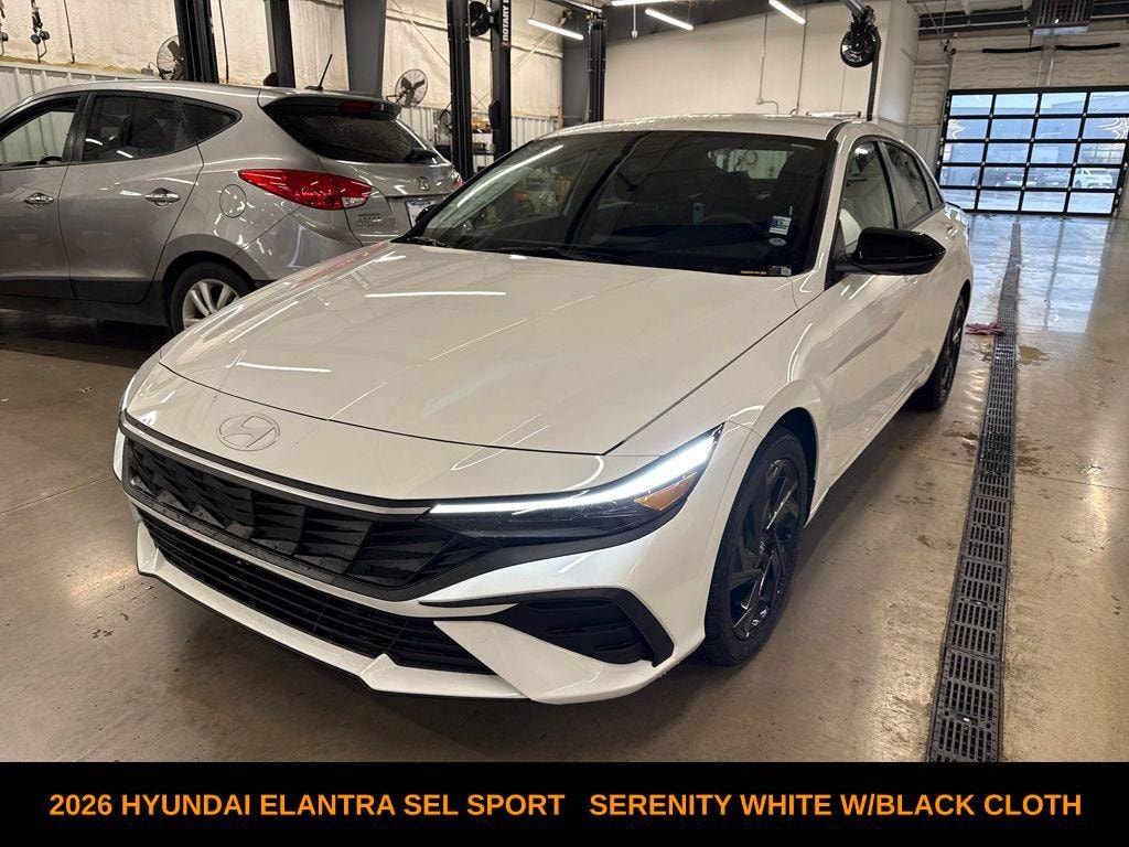 New 2026 Hyundai Elantra SEL Sport Sedan