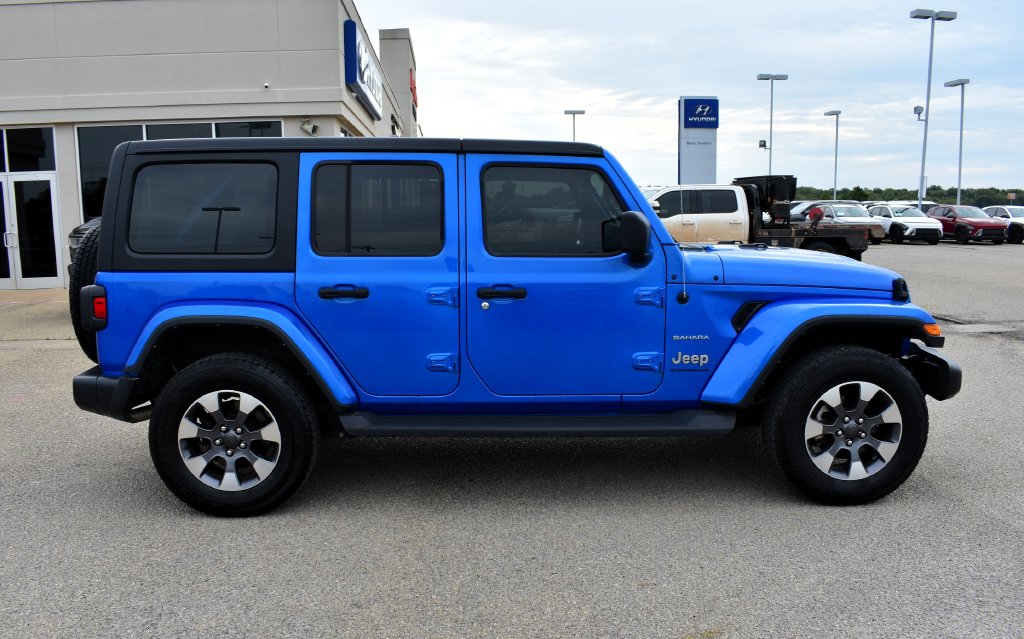 Used 2023 Jeep Wrangler 4-DOOR SAHARA 4X4 SUV