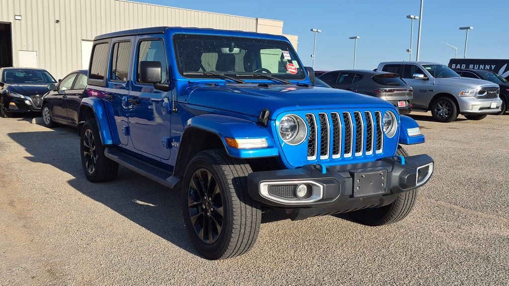 Used 2022 Jeep Wrangler Unlimited 4xe Sahara SUV