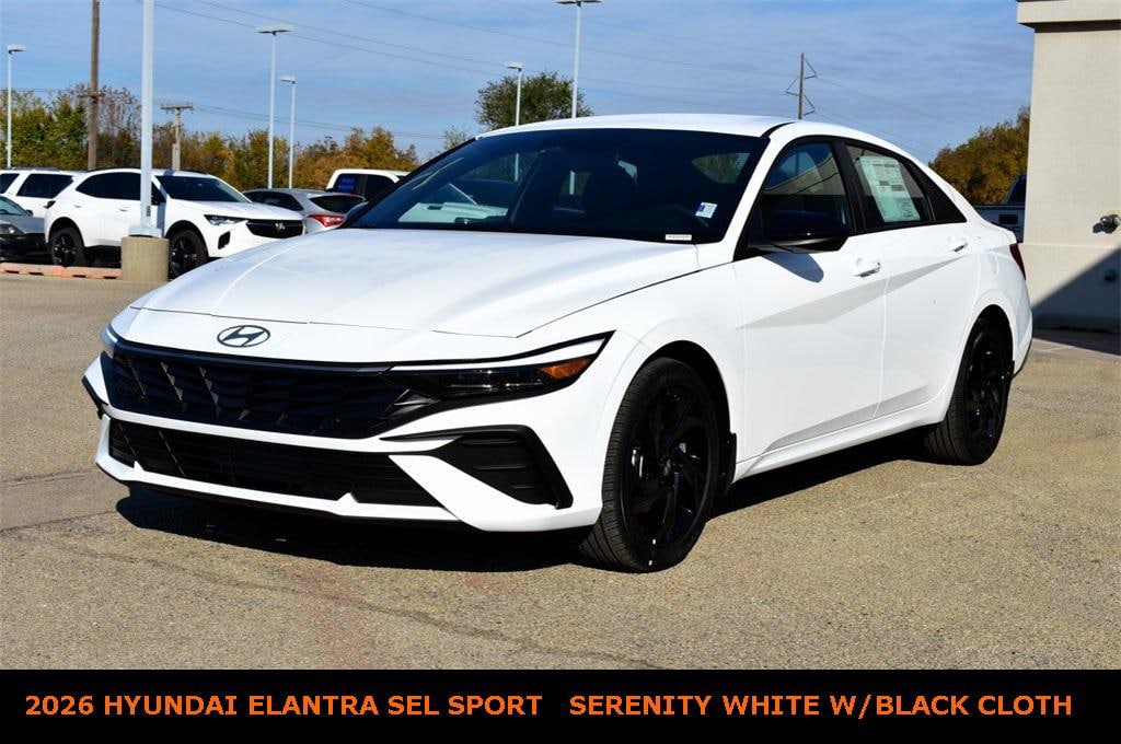 New 2026 Hyundai Elantra SEL Sport Sedan