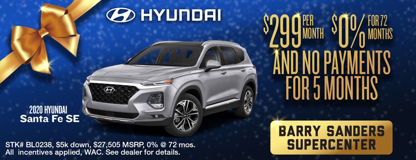 Home Barry Sanders Hyundai Dealership Stillwater, OK