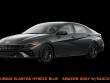 New 2025 Hyundai Elantra Hybrid Blue Sedan