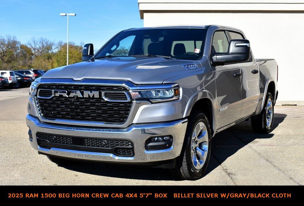 New 2025 Ram 1500 Big Horn Crew Cab 4x4 57 Box Truck Crew Cab