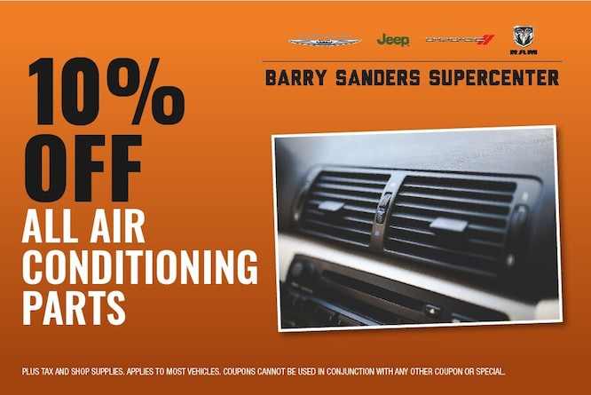 Barry Sanders Hyundai Parts Specials