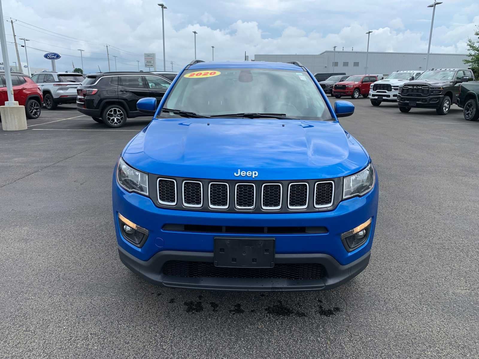 Used 2020 Jeep Compass Latitude with VIN 3C4NJDBB0LT197560 for sale in Springville, NY