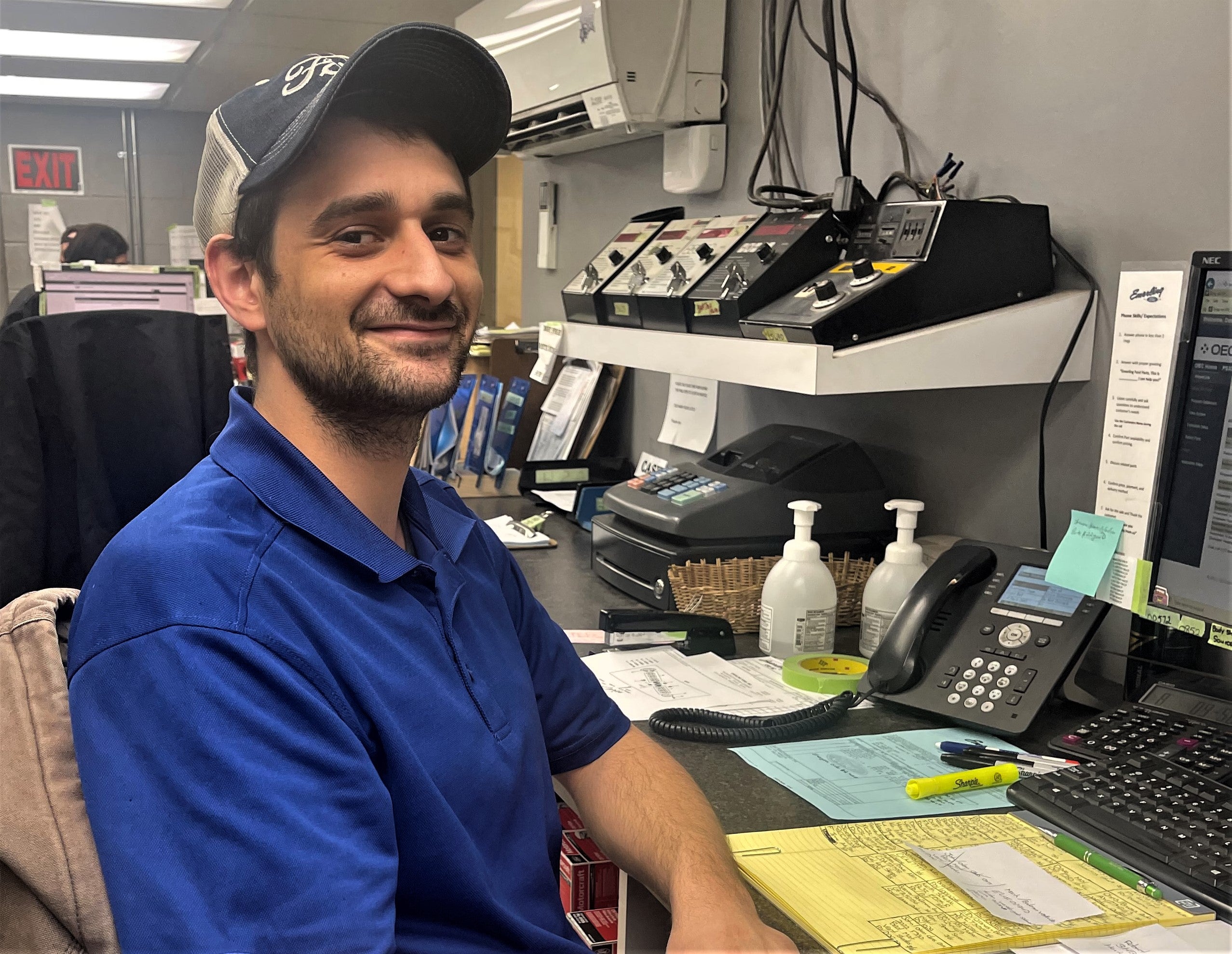 Staff member Shawn Wiedmann from ID_c84eff