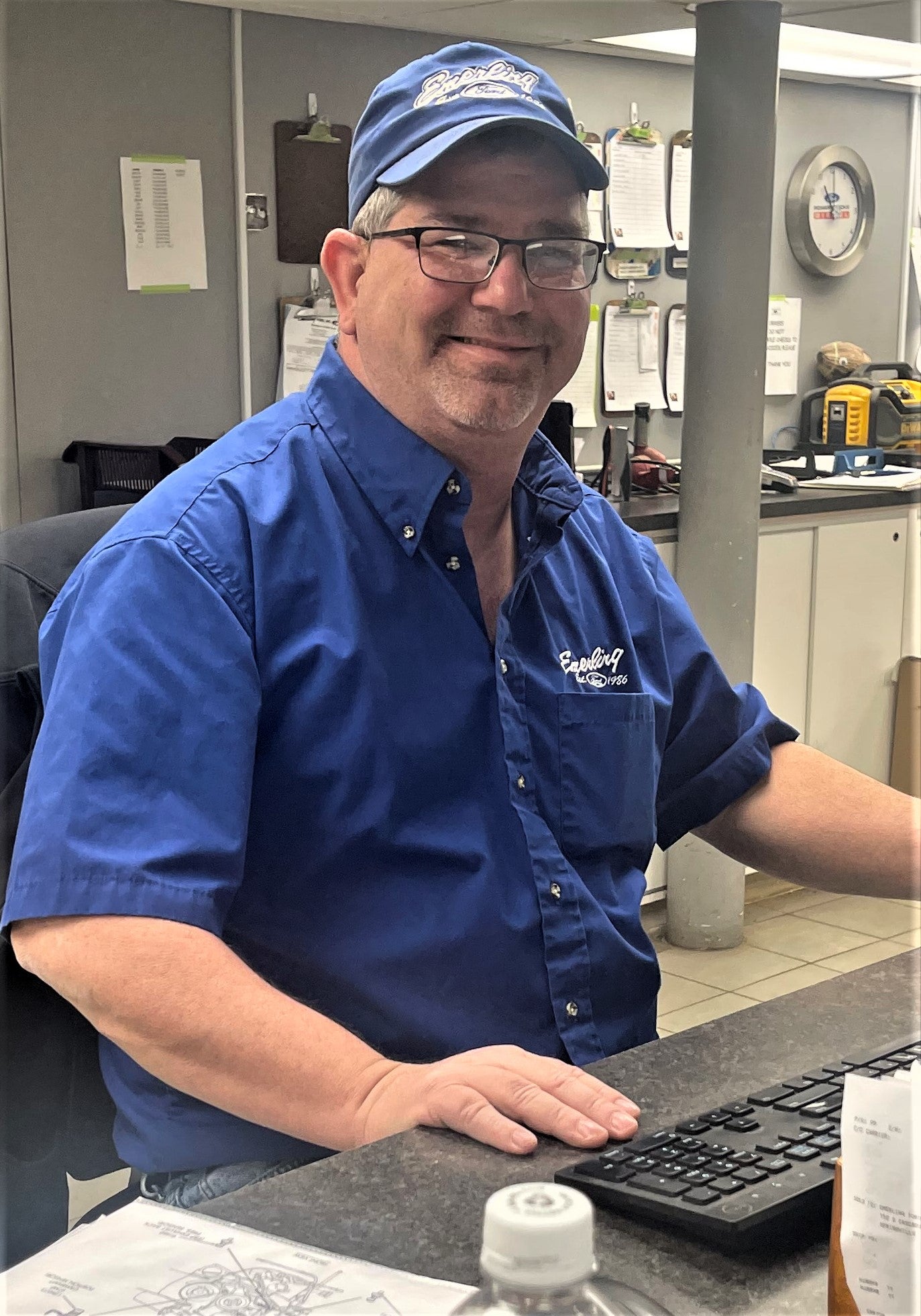 Staff member David Strang from ID_c84eff