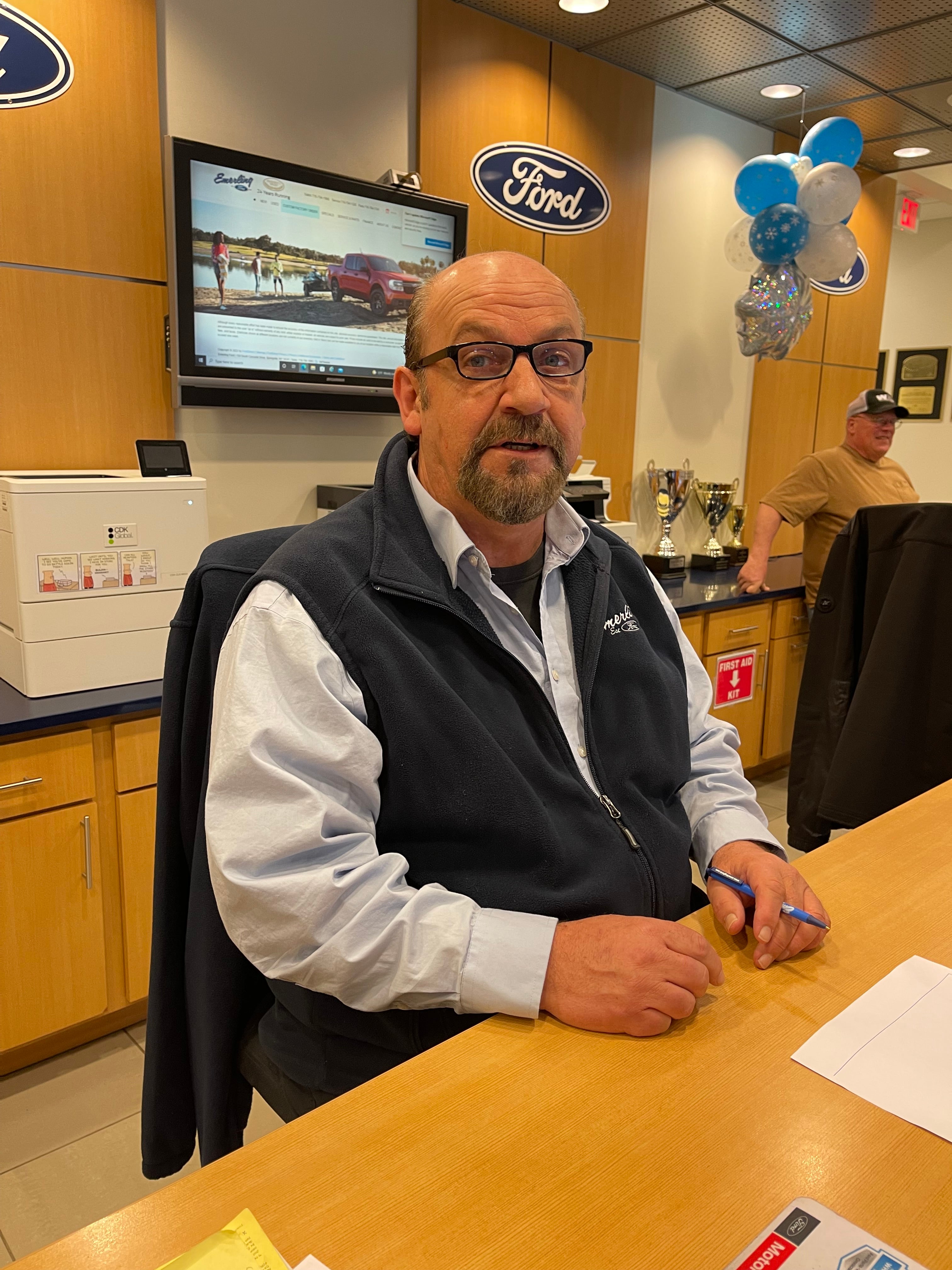 Staff member Ed Andres from ID_c84eff