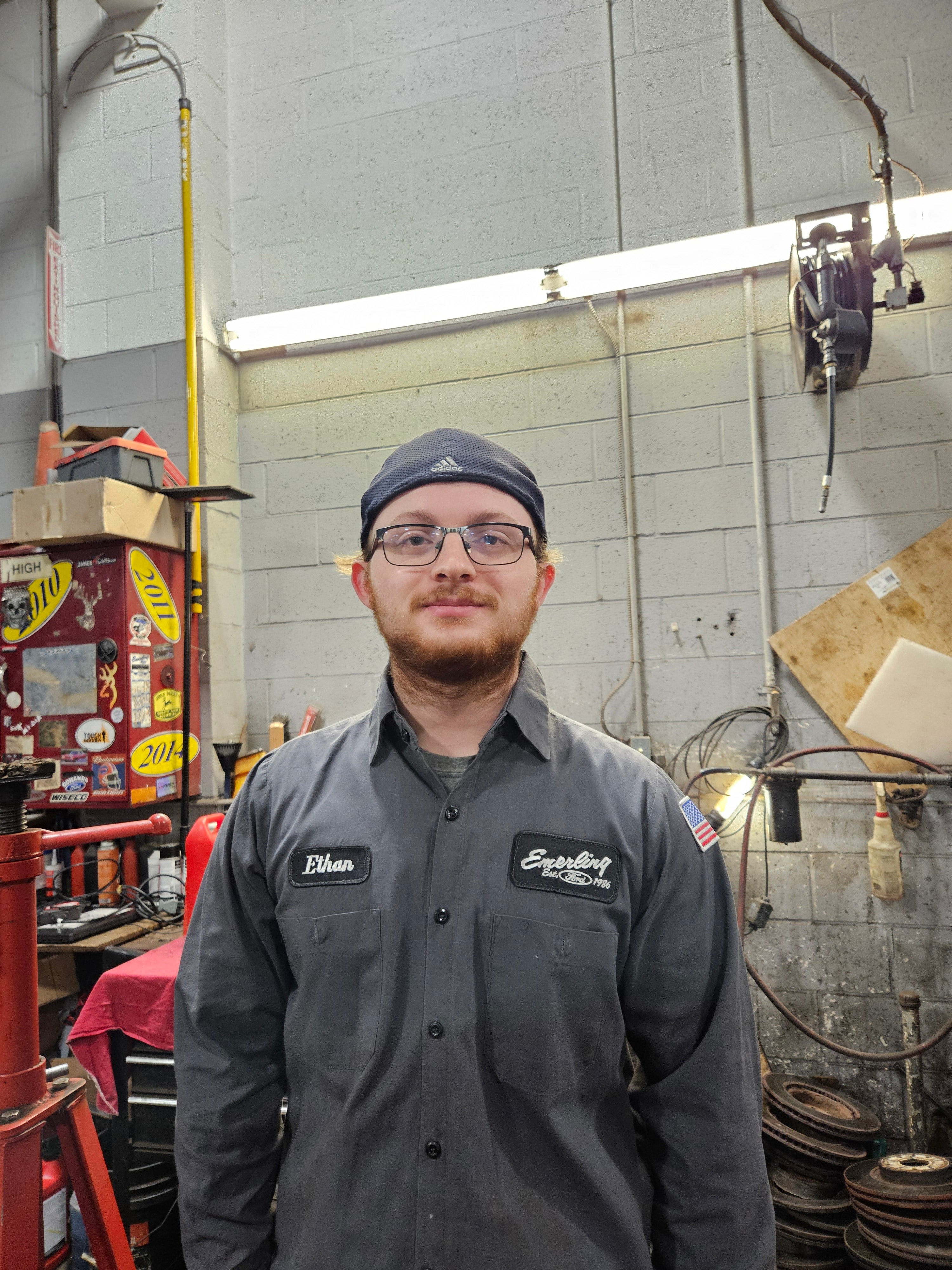 Staff member Ethan Schartzott from ID_c84eff