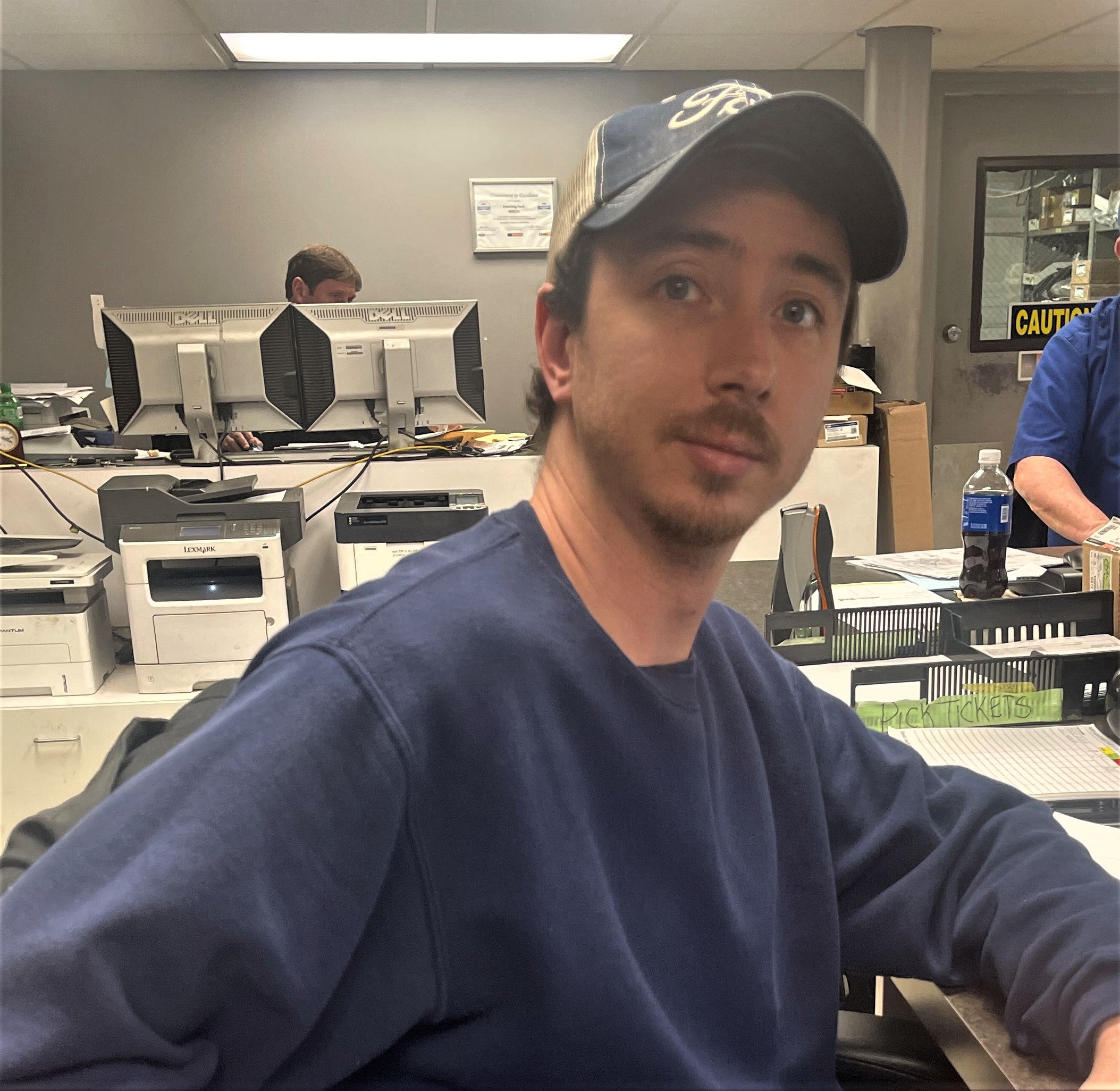 Staff member Dave Lawrence from ID_c84eff