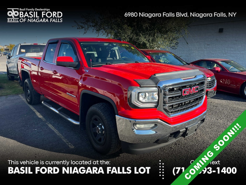 Used 2017 GMC Sierra 1500 SLE 4WD Double Cab 143.5 Truck Double Cab