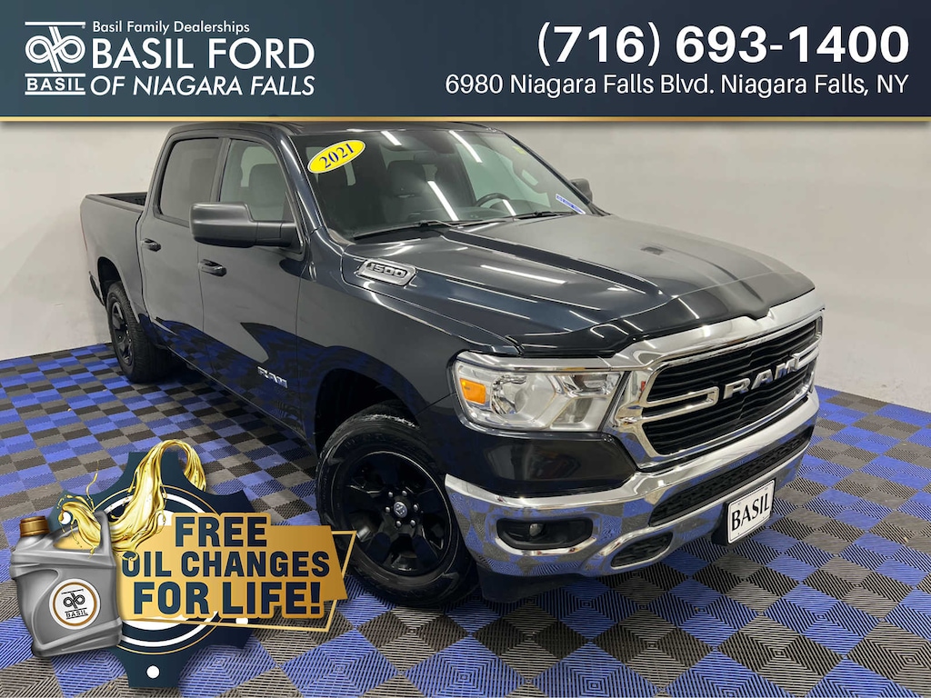 Used 2021 Ram 1500 Big Horn 4x4 Crew Cab 57 Box Truck Crew Cab