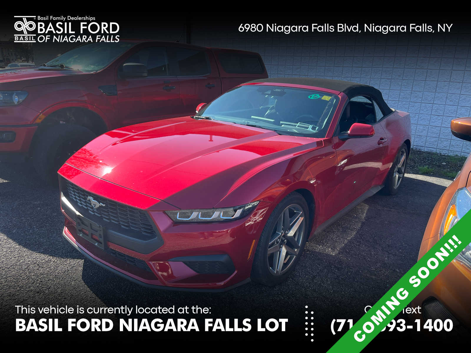 2024 Ford Mustang EcoBoost Convertible's photo