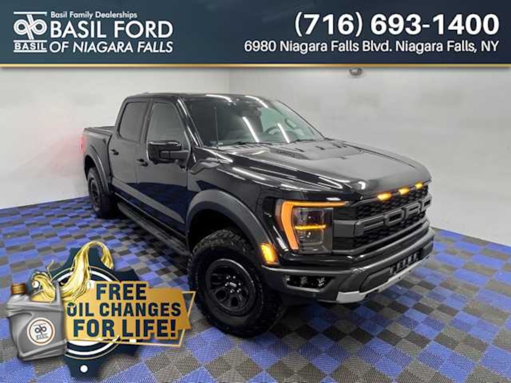 Used 2022 Ford F-150 Raptor 4WD Supercrew 5.5 Box Truck SuperCrew Cab