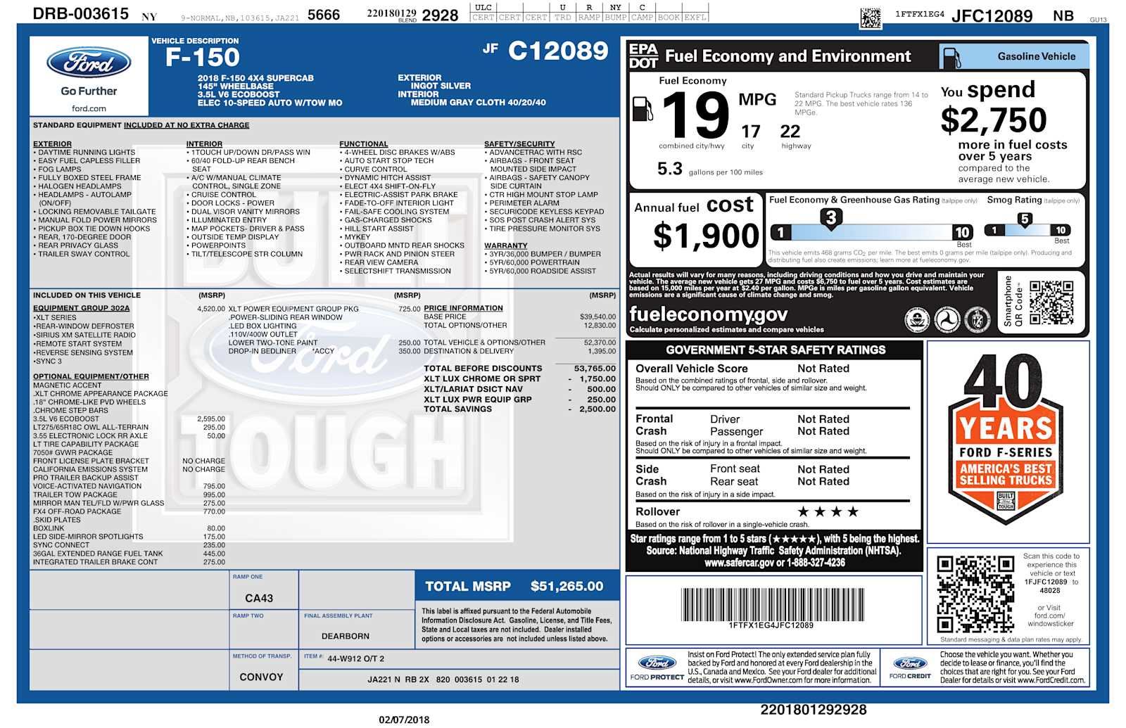 1FTFX1EG4JFC12089