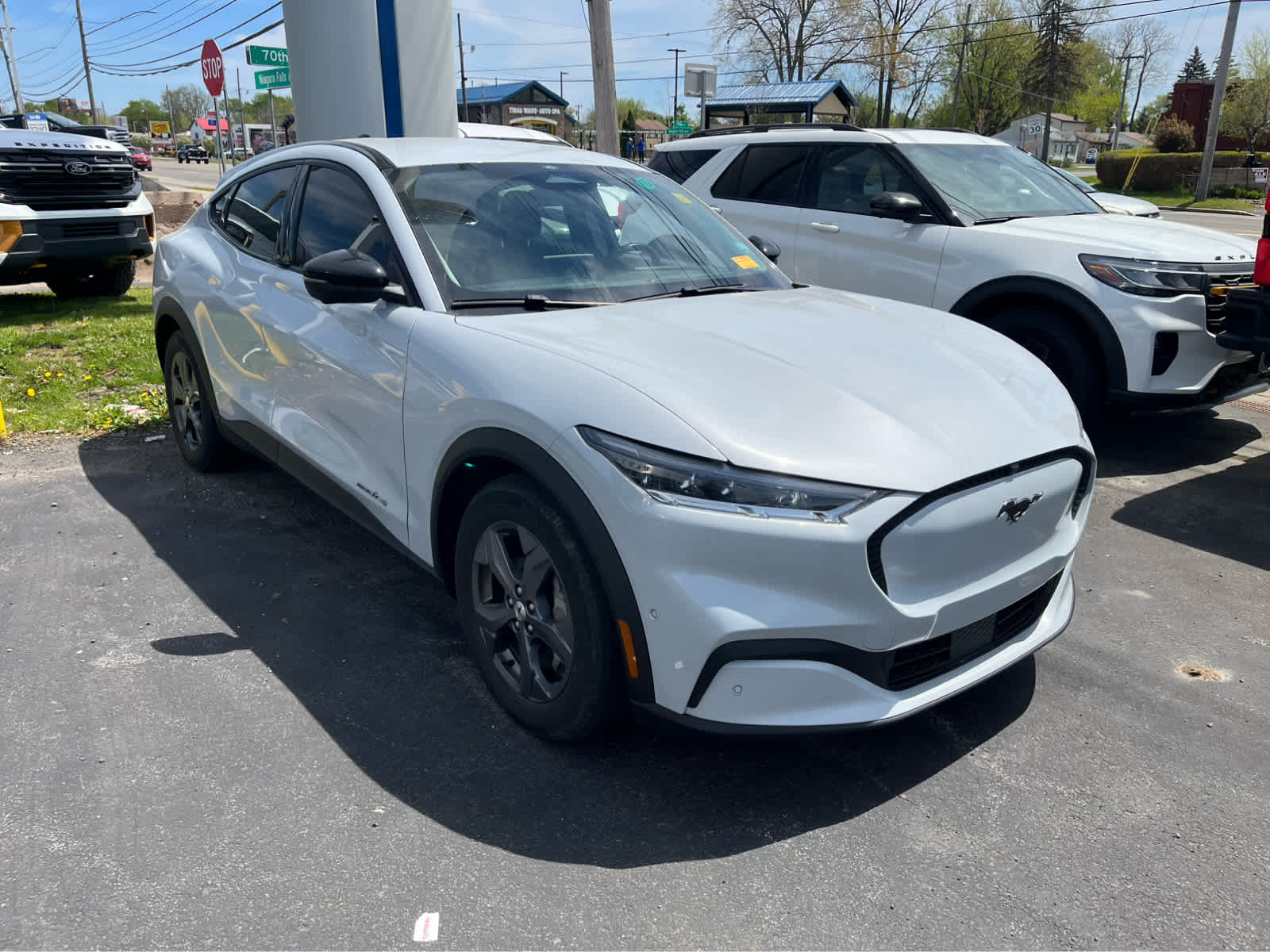Used 2023 Ford Mustang Mach-E Select AWD with VIN 3FMTK1S54PMB03012 for sale in Niagara Falls, NY