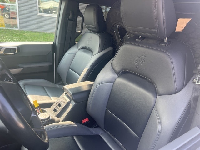 Used 2023 Ford Bronco 4-Door Black Diamond with VIN 1FMEE5DH1PLB13352 for sale in Niagara Falls, NY
