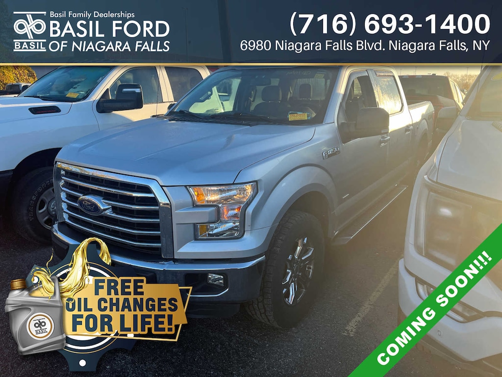 Used 2016 Ford F-150 XLT 4WD Supercrew 145 Truck SuperCrew Cab