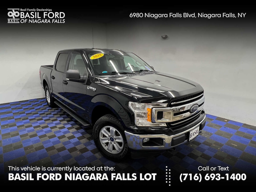 Used 2018 Ford F-150 XLT 4WD Supercrew 5.5 Box Truck SuperCrew Cab