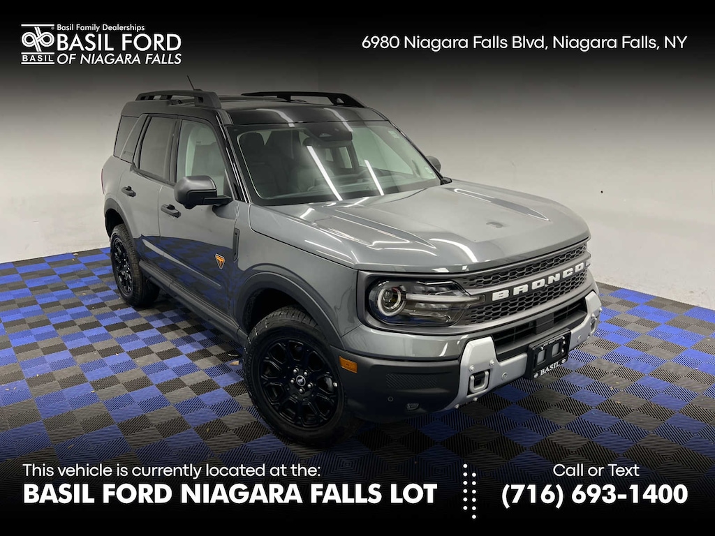 New 2025 Ford Bronco Sport Badlands 4x4