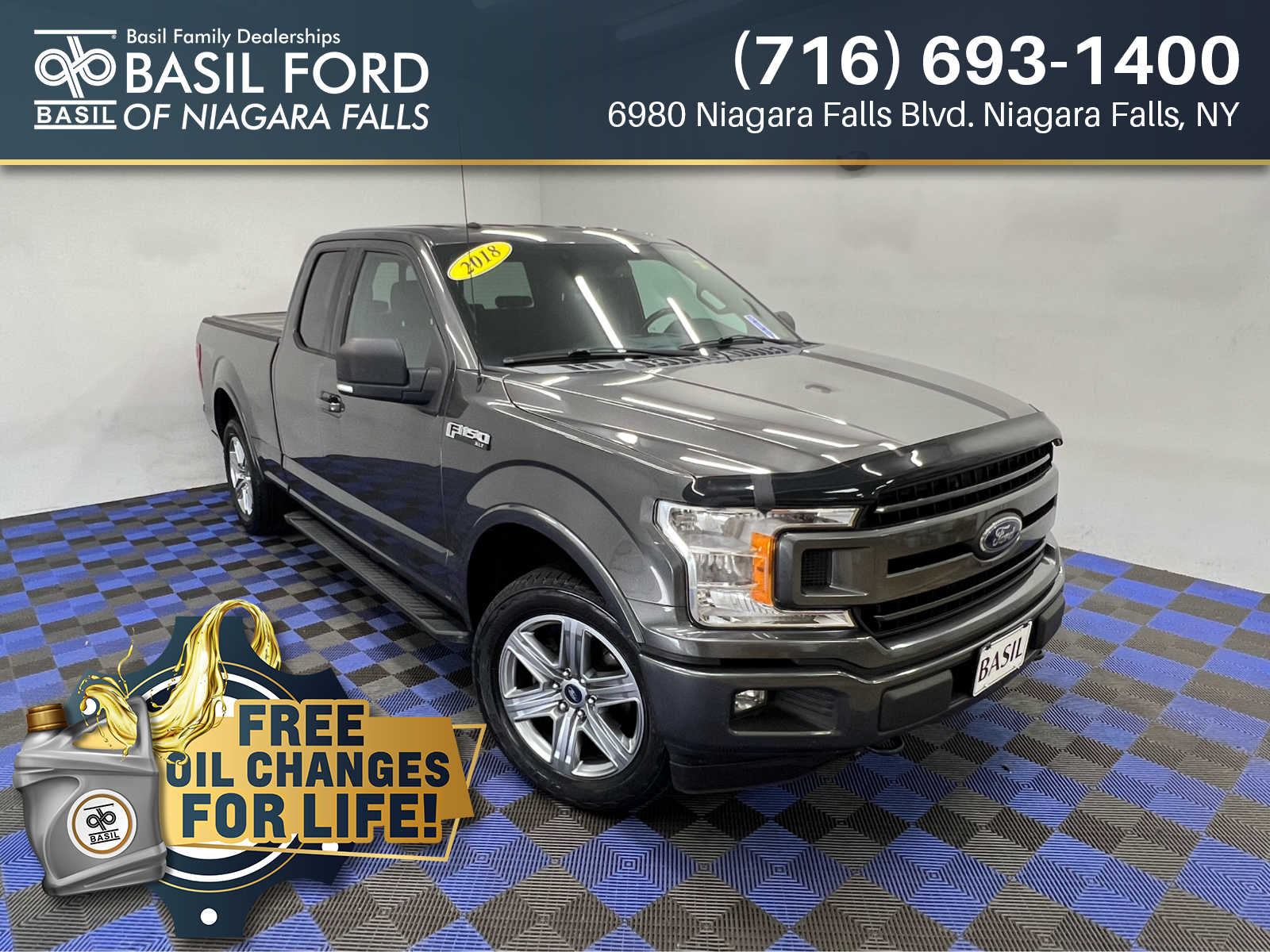 2018 Ford F-150 XLT 4WD Supercab 6.5 Box