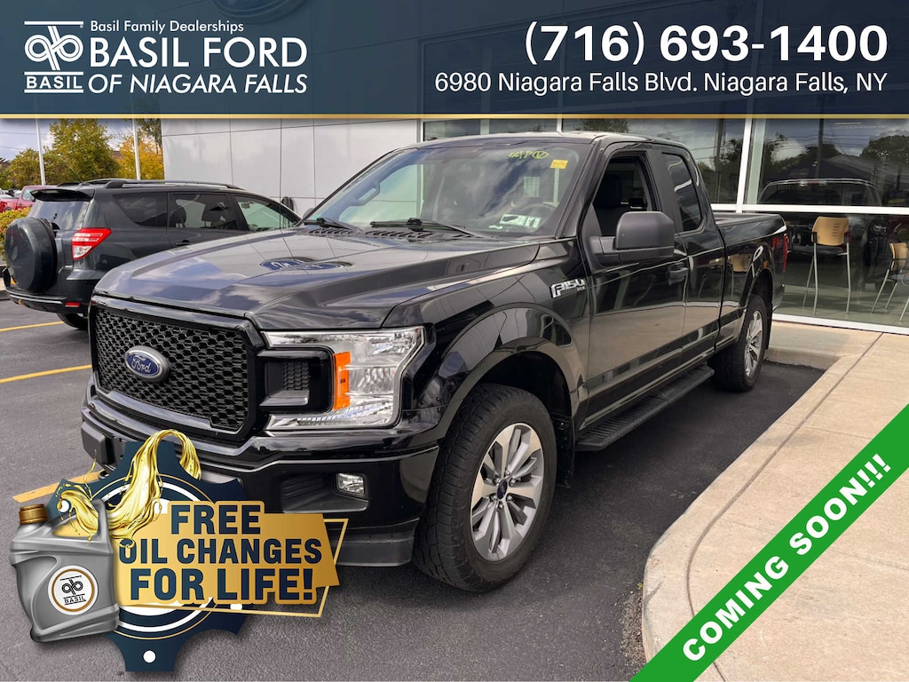 Used 2018 Ford F-150 XL 4WD Supercab 6.5 Box Truck SuperCab Styleside