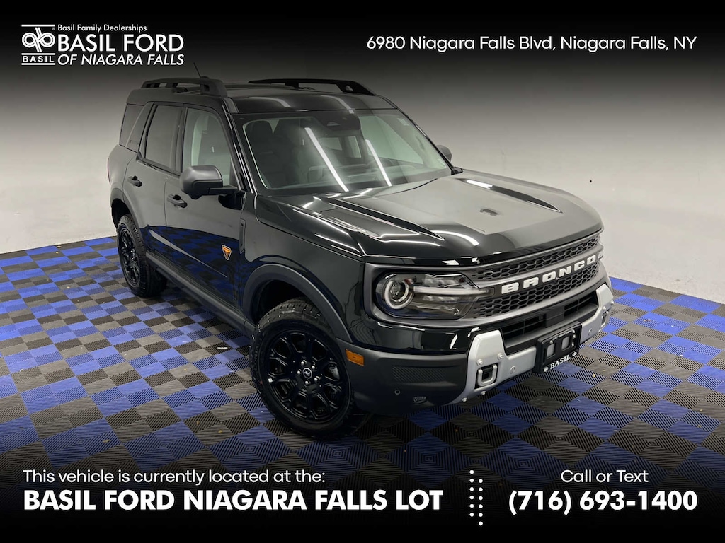 New 2025 Ford Bronco Sport Badlands 4x4