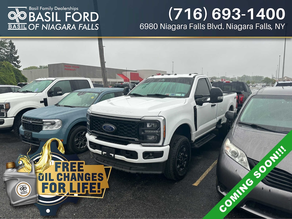 Used 2023 Ford Super Duty F-350 SRW XL 4WD Reg Cab 8 Box Truck Regular Cab