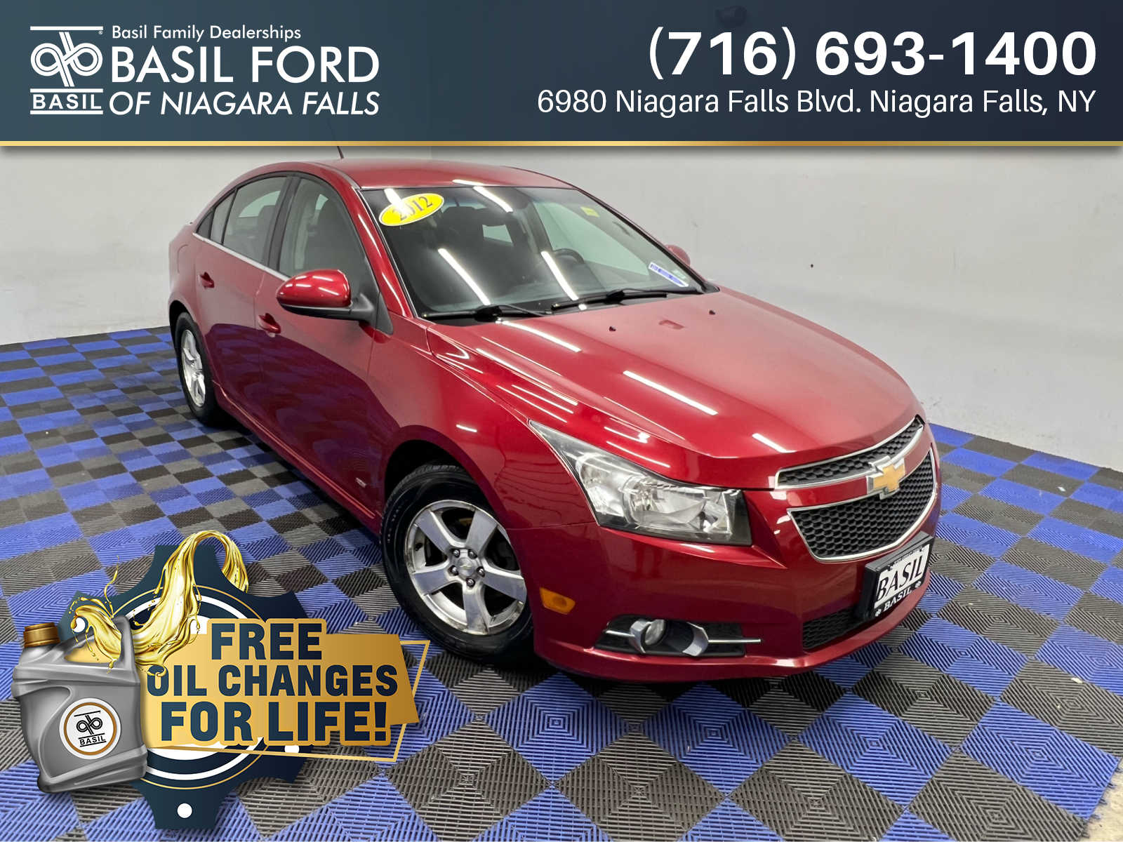 2012 Chevrolet Cruze 1LT
