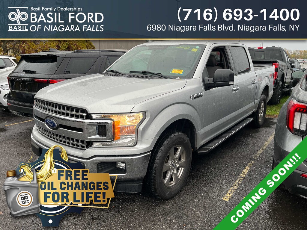 Used 2018 Ford F-150 XLT 4WD Supercrew 5.5 Box Truck SuperCrew Cab