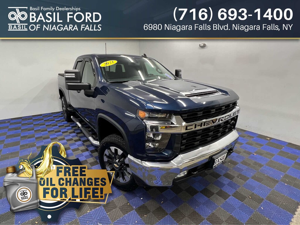 Used 2021 Chevrolet Silverado 2500HD LT 4WD Double Cab 149 Truck Double Cab