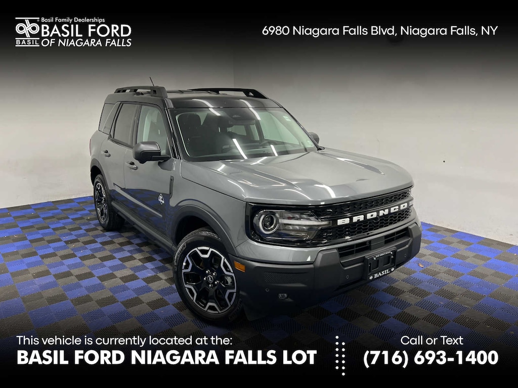New 2025 Ford Bronco Sport Outer Banks 4x4