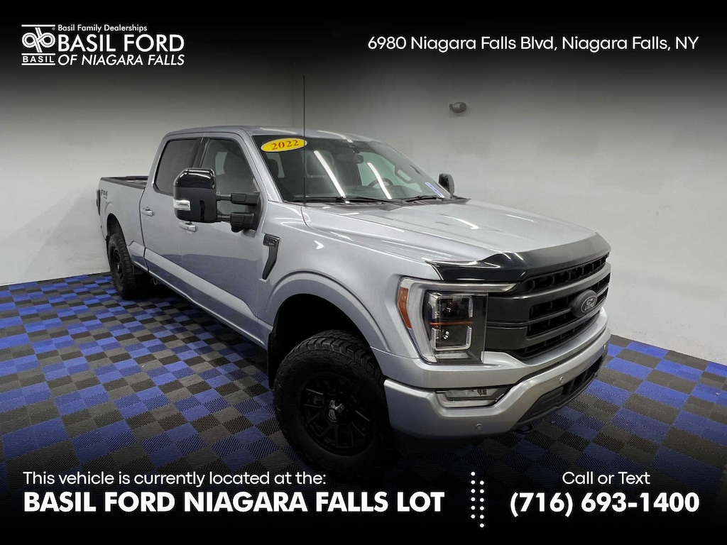 Used 2022 Ford F-150 Lariat 4WD Supercrew 5.5 Box Truck SuperCrew Cab