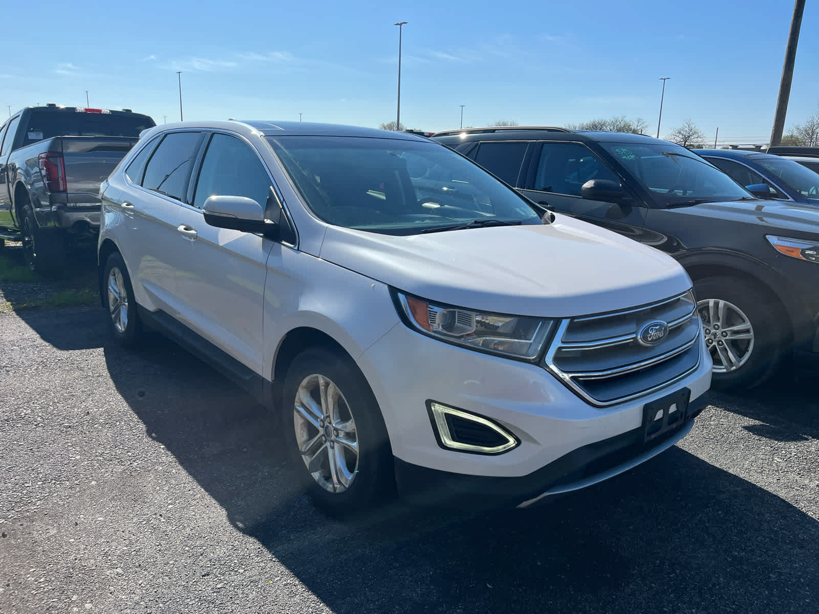 Used 2015 Ford Edge SEL with VIN 2FMTK4J86FBB65167 for sale in Niagara Falls, NY